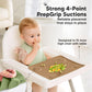 Keababies 2-Pack Silicone Placemats For Toddlers - Non Slip Suction Baby Silicone Placemat For Kids, Eating/Feeding, Easy To Cle