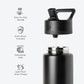 Simple Modern Baby Shark Kids Water Bottle With Straw Lid  Insulated Stainless Steel Reusable Tumbler For Toddlers, Boys  Summit