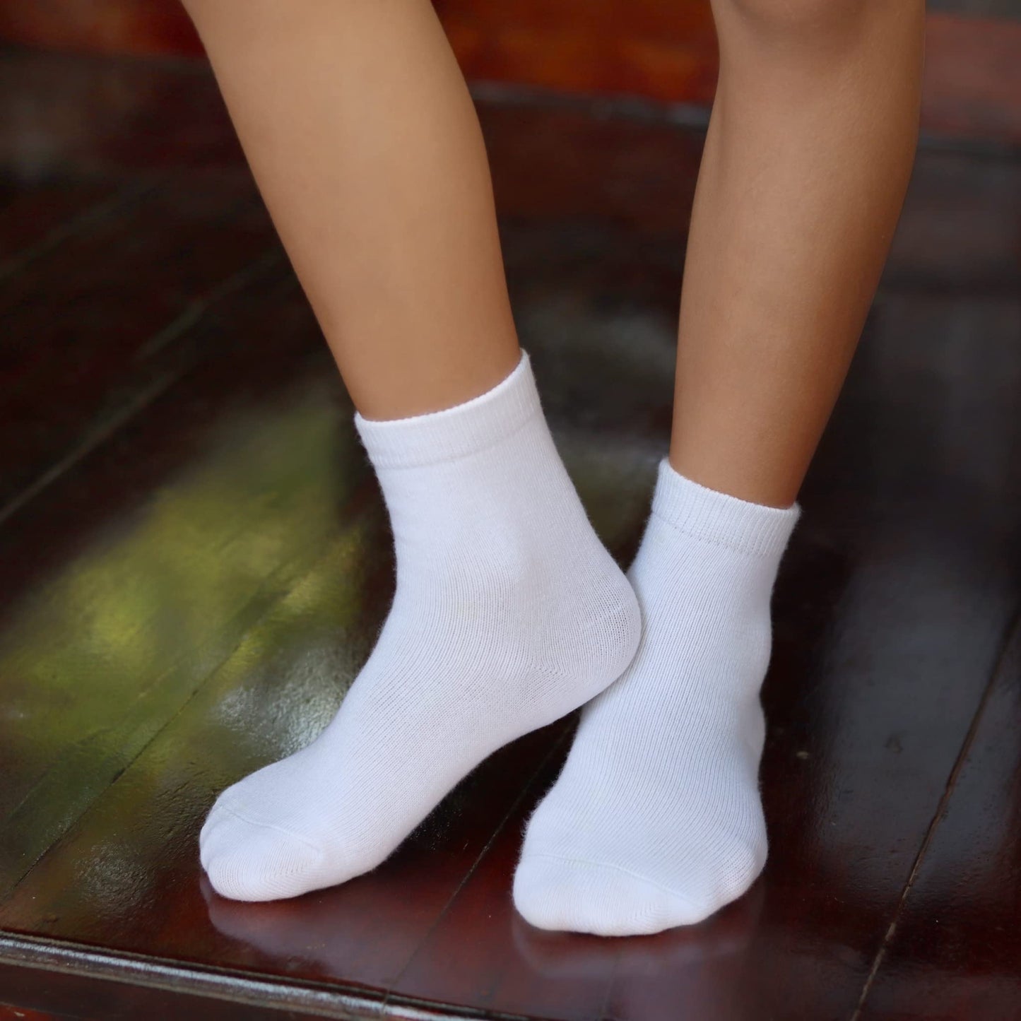 Rative 12-Pack Cotton Crew Socks For Unisex Baby Infant Toddler Kids Boys Girls (Small, 12-Pairs/Assorted)