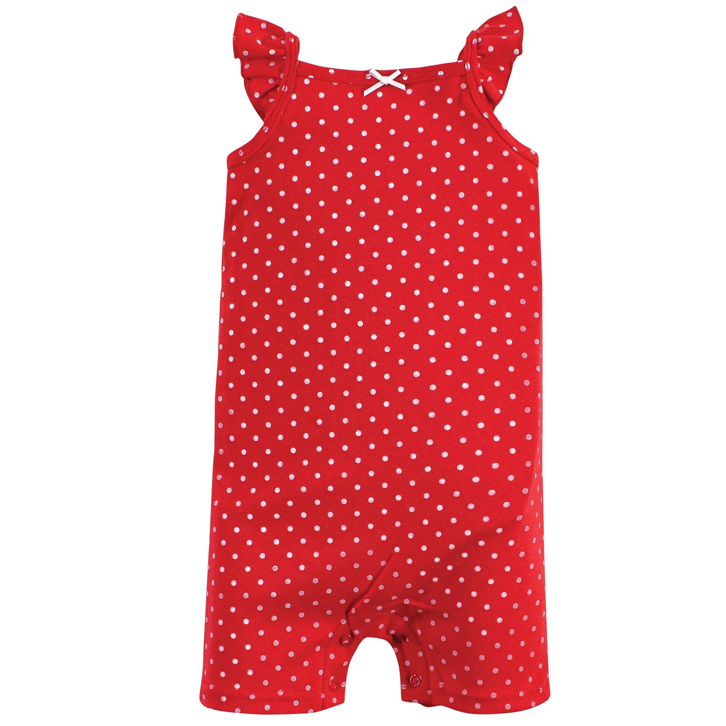 Hudson Baby Baby Cotton Rompers, Wildflower, 12-18 Months