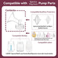 Tovvild Breast Pump Parts For Spectra S1 S2, Replacement Pump Parts 24 Mm Flange Compatible With Motif Luna/Amada Mya, For Spect