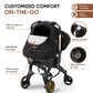 Car Seat Cover Baby Winter: Sprouterie Carseat Canopy For Babies - Infant Cold Weather Shield With Zipper Peeping Window Warm An