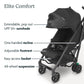 Uppababy G-Luxe Umbrella Stroller/Lightweight Design For Easy Travel/One-Step Fold + Recline/Xl Basket + Canopy/Cup Holder Inclu