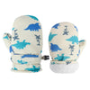 Fynnsure Toddler Mittens Baby Waterproof Snow Gloves Kids Mittens Ski Snow Gloves Cold Weather Mittens For Boys Girls Ivory Whit