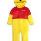 Disney Winnie The Pooh Toddler Boys Fleece Zip Up Coverall 5T