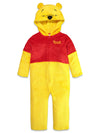 Disney Winnie The Pooh Toddler Boys Fleece Zip Up Coverall 5T