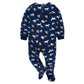 Gerber Baby Boy'S Toddler Flame Resistant Fleece Footed Pajamas 3-Pack, Dogs