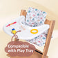 Dadouman Waterproof & Extra Padded Soft Dining Chair Seat Cushion, Wipe Clean Cushion For Stokke Tripp Trapp High Chair, 18 ' L