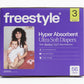 Freestyle BambooTek Diapers - (Size 3) Hyper Absorbent & Non-Toxic - Disposable Diapers for Sensitive Skin - Ultra Soft Diapers