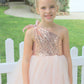Ekidsbridal One-Shoulder Sequin Tutu Junior Flower Girl Dresses Christening Dresses 182 8