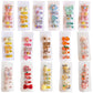 FZBNSRKO Velvet Ribbon Hair Clip,25pcs Baby Hair Clips Cartoon fruit Animal Pattern Colorful Flower Hairpins Fully Lined Alligat