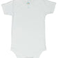 CBObaby Short Sleeve Round Crew Neck Bodysuits For All Ages (White 5T)