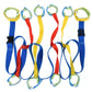 Children'S Safety Walking Rope With 8 Colorful Handles & 2 Guide Handles - Perfect For Daycare Preschool Kindergarten | Extendab
