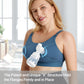 Momcozy Pumping Bra, Pumping Bra Hands Free 2 Pack Comfortable All Day Wear Pumping And Nursing Bra In One Holding Breast Pump F