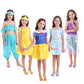 Vgofun Princess Dresses For Girls - Dress Up Clothes For Toddler Girl Pretend Play Gift For 3-6 Year Halloween Christmas Birthda