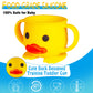 Linowos Toddler Cup, Silicone Training Cup, Baby Led Weaning Cup With Double Handle, Baby Open Cup, Unbreakable, 7Oz, 6+ Months