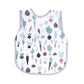 Bapronbaby Root Veggies Bapron - No Neck Tie Safer Bib For Baby & Toddler - Soft Waterproof Stain Resistant - Machine Washable -