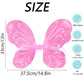 Fairy Wings For Girls, Girls Butterfly Fairy Wings Fairy Costumes Sparkle Fairy Princess Angel Wings Cosplay Christmas Halloween