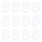 Luvable Friends Unisex Baby Newborn And Baby Terry Socks, White 12-Pack, 6-12 Months Us