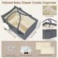 Skycase Large Diaper Caddy Organizer, Baby Organizers And Storage For Newborn Essentials Must Haves, Nursery Storage Basket For