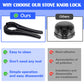 Mcotop Gas Stove Knob Locks, Stove Knob Safety Covers For Child, Prevent Kids Pets From Turning On Stoves - Black-5 Pack
