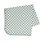 Bapronbaby Sage Checkerboard Splash Mat - Waterproof Catch-All For Under High Chairs, Floors, Tables, Playtime Or Arts & Crafts