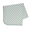 Bapronbaby Sage Checkerboard Splash Mat - Waterproof Catch-All For Under High Chairs, Floors, Tables, Playtime Or Arts & Crafts