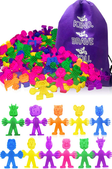 3 Bees & Me Buddies in a Bag - Fun Toddler & Preschool Learning Toys for Boys & Girls