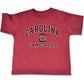 Ncaa South Carolina Fighting Gamecocks Toddler Short Sleeve Tee, 4 Toddler, Cardinal