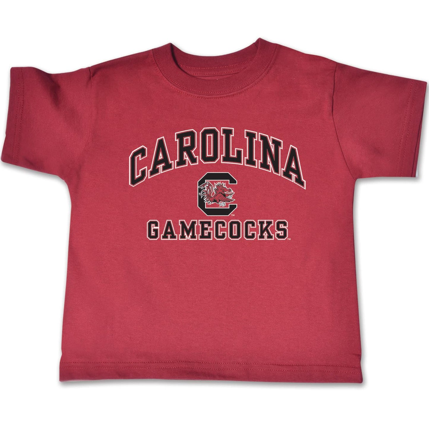 Ncaa South Carolina Fighting Gamecocks Toddler Short Sleeve Tee, 4 Toddler, Cardinal