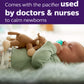 Philips Avent Soothie Snuggle Pacifier Holder With Detachable Pacifier, 0M+, Monkey, Scf347/02