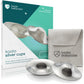 Koala Babycare The Original Nursing Cups 100% Silver - Nipple Shields for Nursing Newborn - Breastfeeding Essentials Protect and