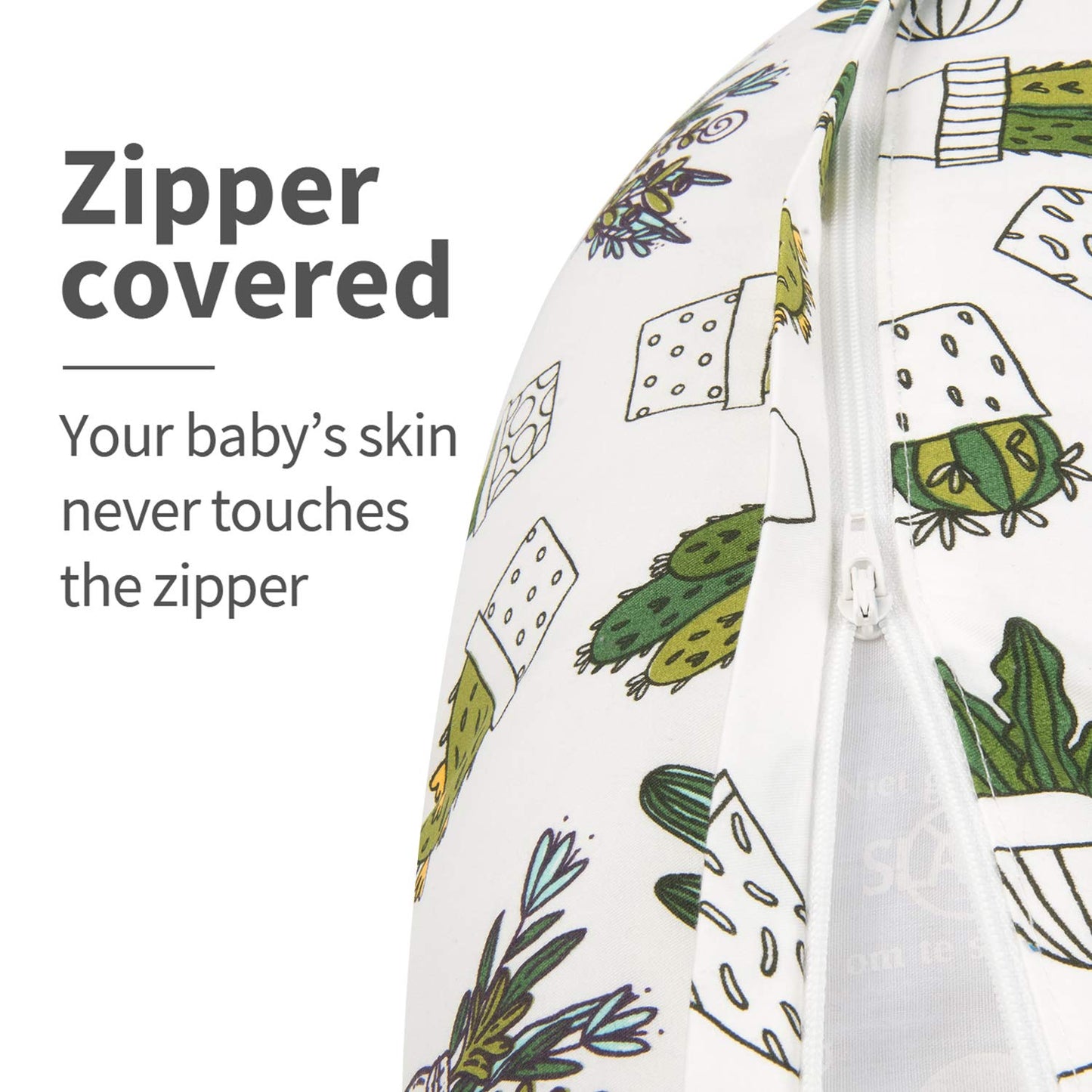 Alvababy Nursing Pillow Cover Slipcover Soft And Comfortable Feathers Design Maternity Breastfeeding Newborn Infant Feeding Cush