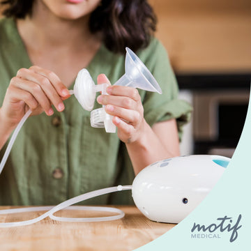 Motif Medical, Luna Double Pumping Kit, Replacement Parts For Breast Pump 21Mm