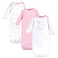 Hudson Baby Unisex Cotton Gowns, Magical Unicorn, 0-6 Months