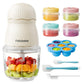 Baby Food Maker, Small Baby Food Processor Set, Fruit, Vegatable, Meat, 10oz Baby Food Maker & Puree Blender with Baby Container