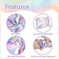 Unicorn Hooded Towel, Unicorn Beach Towel, Unicorn Towel For Girls 30' X 50', Pink Rainbow Microfiber Absorbent Quick Dry Bath