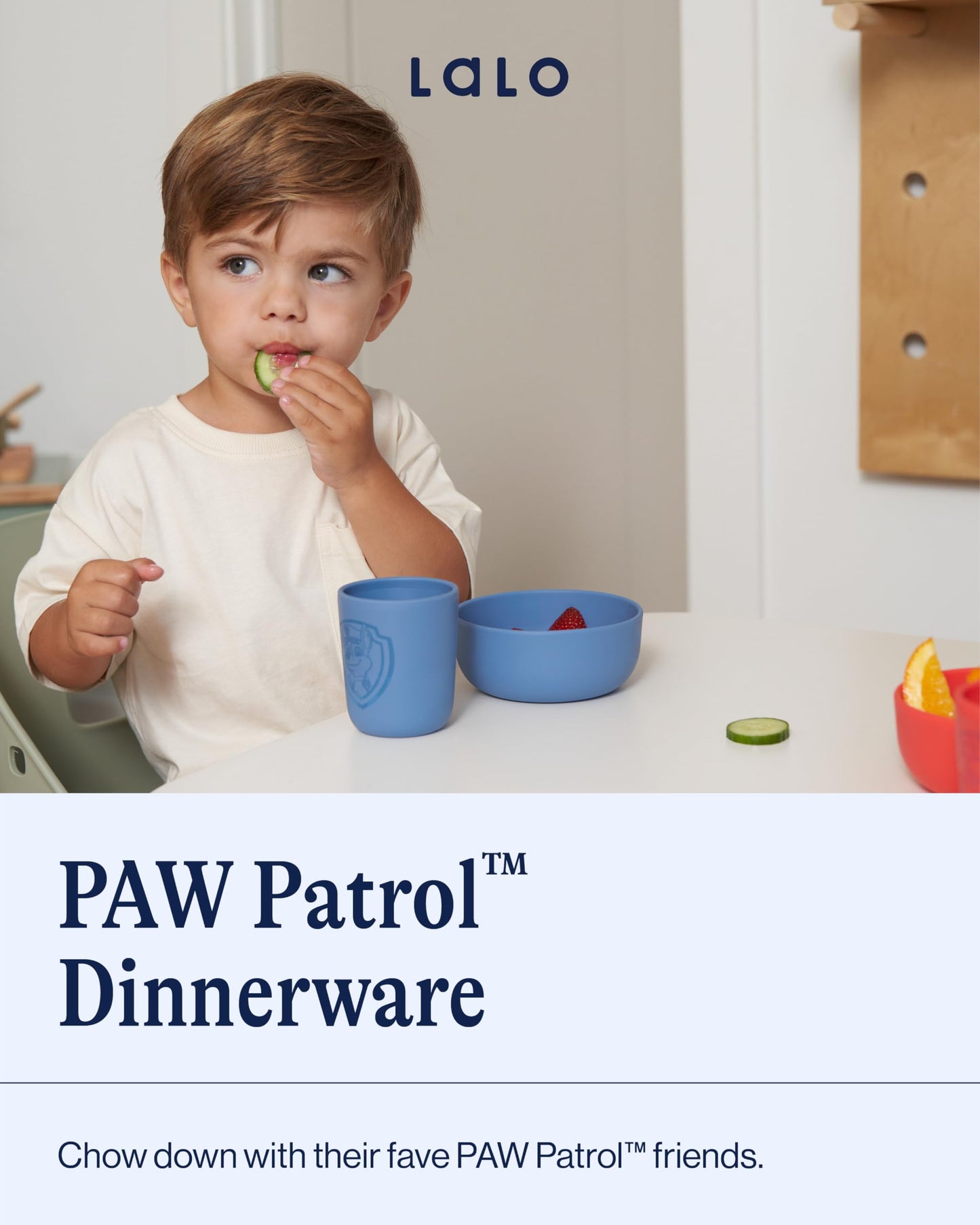 Lalo Paw Patrol Dinnerware Sets For Toddlers And Kids - Dishwasher Safe Tableware, Bpa Free, Kids Dishes - Includes Bowl, Plate