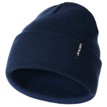 Furtalk Toddler Beanie Baby Boys Girls Beanies Kids Knit Winter Hats For 0-8 Years Navy