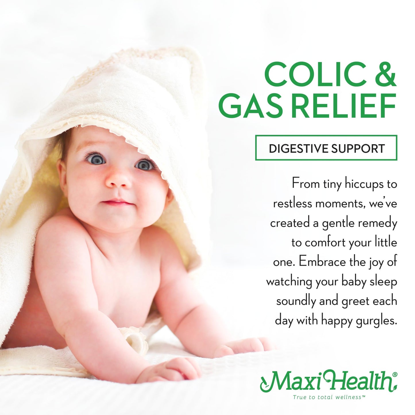 Homeopathic Gripe Water For Infants - Newborn Baby Gas Relief - Daytime / Nighttime Colic Relief For Newborns - Digestion Suppor