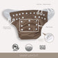 The Hollywood Hotel 4-Pack Cloth Pocket Diapers with 4 Inserts