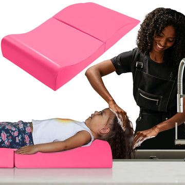 BALAPET Hair Washing Station for Kids,Shampoo Foam Mat for Children Ergonomic Comfortable Support Hair Washing Mat on Sink Porta