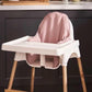 Dadouman Inflatable Supporting Cushion For Ikea High Chair, Baby High Chair Cover With Inflatable Cushion Insert (Coral)