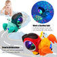 Tipmant Baby Toddler Electric Crab Cute Electronic Animal Vehicle Car Toy Crawl, Play Music, Luminous Light Kids Birthday (Green