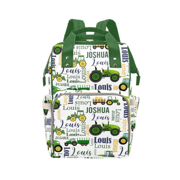 Workvalor Personalized Diaper Bag Backpack for Women, Custom Name Nursing Mommy Daypack, Diaper Bag for Girls Boys, New Mom Gift