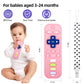Chuya Silicone Remote Teethers Baby Teething Toys, TV Remote Teether for 3-6-12-18 Months Babies Infant Toddlers Baby Teething R