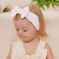 Jollybows Baby Girl Headband Bows Nylon Head Wraps Newborn Hairbands Infant Toddler Hair Bow (1- Black White Pink)