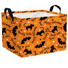 BOAMAU Large Halloween Themed Candy Gift Basket for KidsTrick or Treat Storage Bin Girls Boys Room D  cor (Purple Magic Ghost Ba