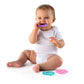 Bright Starts Everything Nice Teething Toys 9-Piece Set - BPA-Free Rattles and Chillable Teethers, Purple and Pink Baby Toys, 3