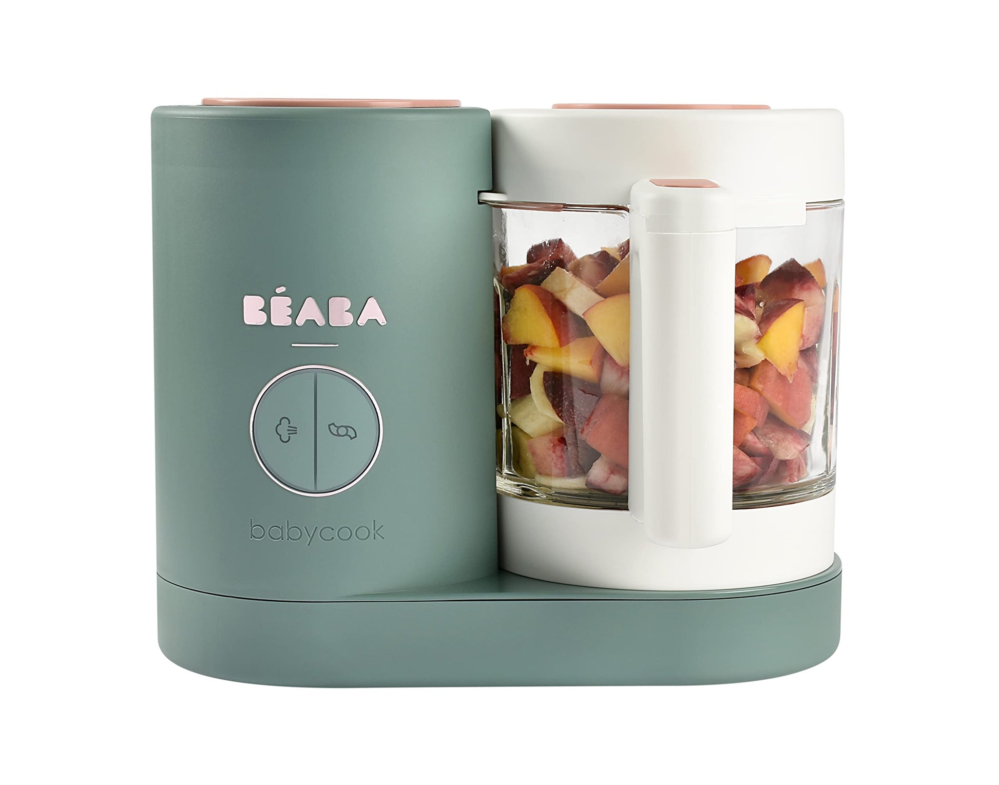 BEABA Babycook Neo Baby Food Maker | Non-Toxic Glass & Stainless Steel | Trusted by Celebrity Moms | Sustainable Baby Food Proce